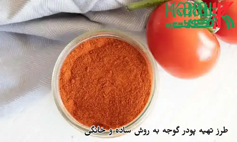 طرز تهیه پودر گوجه به روش ساده و خانگی